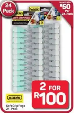 Pick n Pay Hypermarket Addis Soft Grip Pegs offer