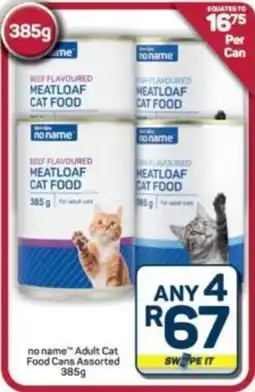 Pick n Pay Hypermarket no name Adult Cat Food Cans Assorted offer