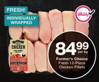 Checkers Farmer's Choice Fresh Chicken Fillets offer