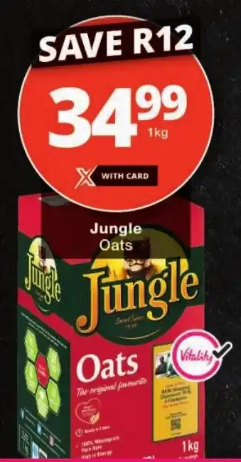 Checkers Jungle Oats offer