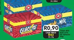Shoprite CASA-MIA BISCUITS all variants 40g offer