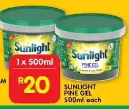 Shoprite Sunlight Pine Gel 500ml offer