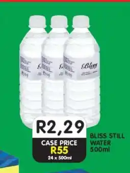 Shoprite BLISS STILL WATER 500ml offer
