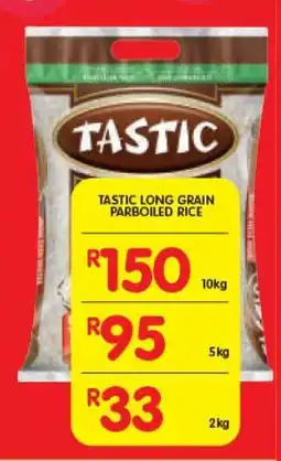 Shoprite Tastic Long Grain Parboiled Rice offer