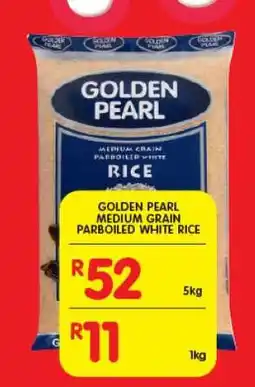 Shoprite GOLDEN PEARL MEDIUM GRAIN PARBOILED WHITE RICE offer