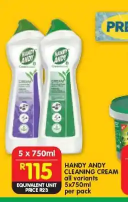 Shoprite HANDY ANDY CLEANING CREAM offer