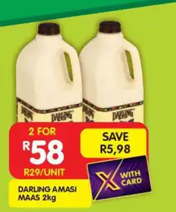 Shoprite DARLING AMASI MAAS 2kg offer