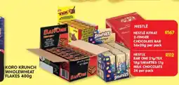 Shoprite NESTLÉ KITKAT 2-FINGER CHOCOLATE BAR 36x20g per pack offer