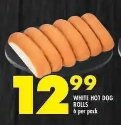 Shoprite WHITE HOT DOG ROLLS offer