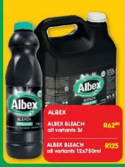 Shoprite ALBEX BLEACH all variants 5ℓ offer