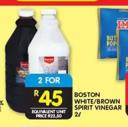Shoprite BOSTON WHITE/BROWN SPIRIT VINEGAR 2ℓ offer