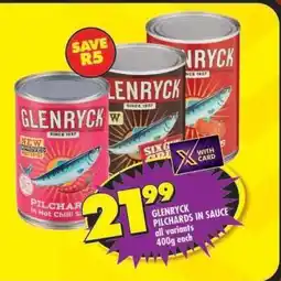 Shoprite Glenryck Pilchards in Sauce offer