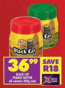 Shoprite BLACK CAT PEANUT BUTTER offer