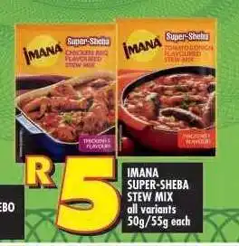 Shoprite IMANA SUPER-SHEBA STEW MIX offer