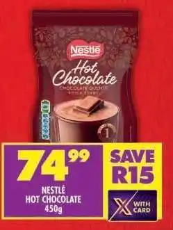 Shoprite NESTLÉ HOT CHOCOLATE 450g offer