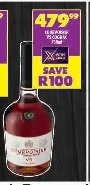 Shoprite COURVOISIER VS COGNAC 750ML offer