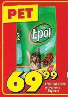 Shoprite EPOL CAT FOOD offer