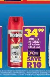 Shoprite Mortein Insecticide offer