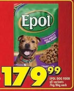 Shoprite EPOL DOG FOOD offer