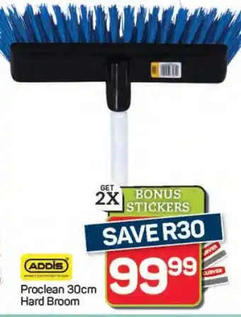 Pick n Pay Hypermarket Addis Proclean 30cm Hard Broom offer