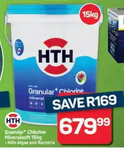 Pick n Pay Hypermarket HTH Granular+ Chlorine Mineralsoft 15kg offer