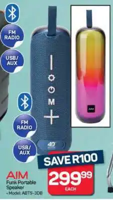 Pick n Pay Hypermarket AIM Funk Portable Speaker offer