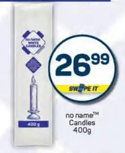 Pick n Pay no name Candles 400g offer