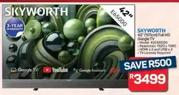 Pick n Pay Hypermarket SKYWORTH 42 Full HD Google TV offer