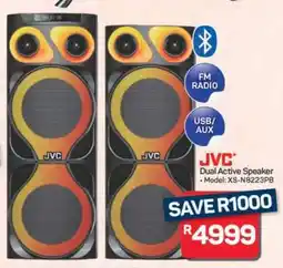 Pick n Pay Hypermarket JVC Dual Active Speaker offer