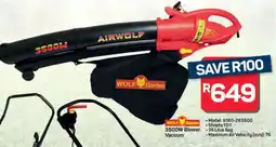 Pick n Pay Hypermarket WOLF-Garten 3500W Blower Vacuum offer