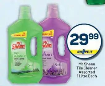 Pick n Pay Mr Sheen Tile Cleaner Assorted 1 Litre Each offer