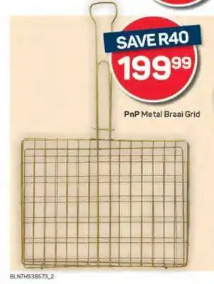 Pick n Pay PnP Metal Braai Grid offer