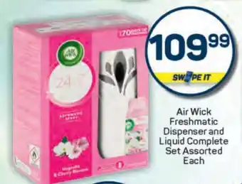 Pick n Pay Air Wick Freshmatic Dispenser and Liquid Complete Set Assorted Each offer