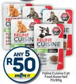 Pick n Pay Feline Cuisine Cat Food Assorted 70/85g offer