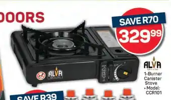 Pick n Pay Alva 1-Burner Canister Stove offer