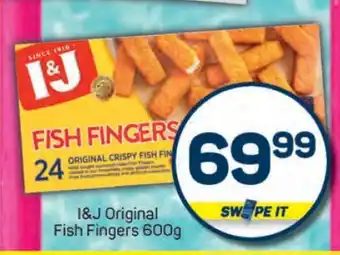 Pick n Pay I&J Original Fish Fingers 600g offer
