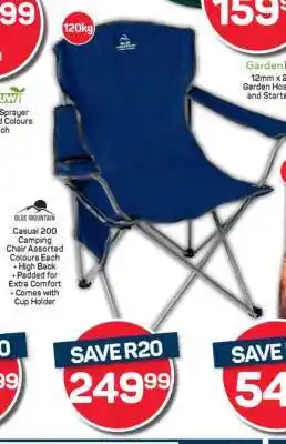 Pick n Pay Blue Mountain Casual 200 Camping Chair offer