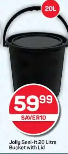 Pick n Pay Jolly Seal-It 20 Litre Bucket with Lid offer
