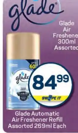 Pick n Pay Glade Automatic Air Freshener Refill Assorted 269ml Each offer