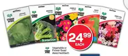 Pick n Pay Vegetable or Flower Seed Assorted Each offer