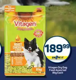 Pick n Pay Vitagen Dry Dog Food Assorted 8kg Each offer