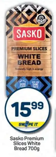 Pick n Pay Sasko Premium Slices White Bread 700g offer