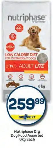 Pick n Pay Nutriphase Dry Dog Food Assorted 6kg Each offer