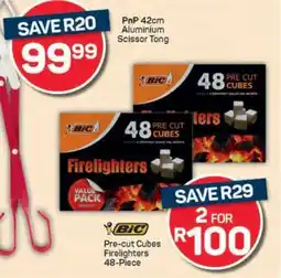 Pick n Pay PnP 42cm Aluminium Scissor Tong offer
