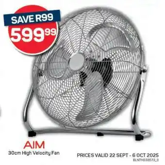 Pick n Pay AIM 30cm High Velocity Fan offer
