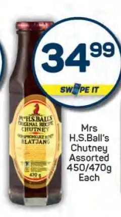 Pick n Pay Mrs H.S.Ball's Chutney Assorted offer