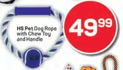 Pick n Pay HS Pet Dog Rope with Chew Toy and Handle offer