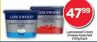 Pick n Pay Lancewood Cream Cheese Assorted offer