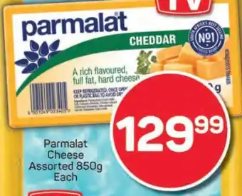 Pick n Pay Parmalat Cheese Assorted 850g Each offer