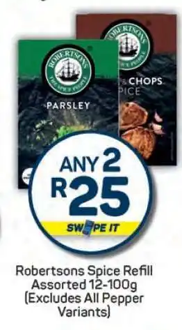 Pick n Pay Robertsons Spice Refill Assorted offer